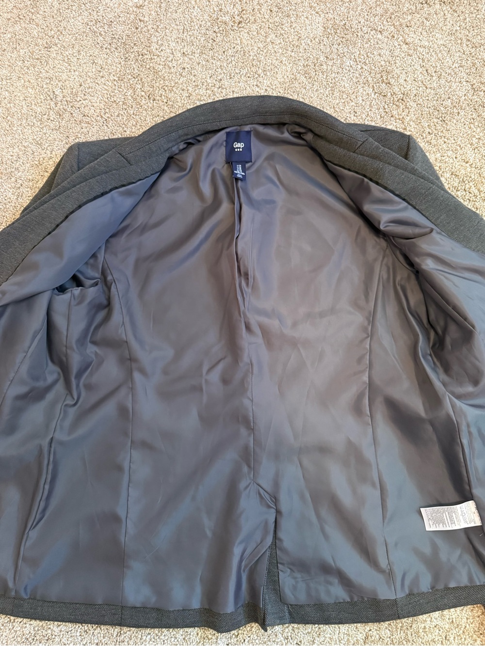 GAP Grey Women's Blazer - Picture 5 of 6